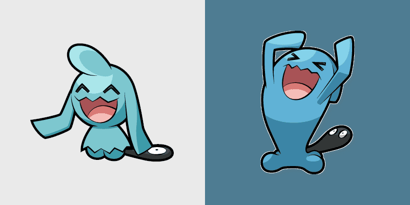 Wynaut and Wobbuffet