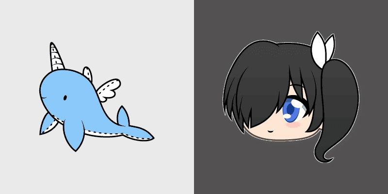 Kat Narwhal Plushie