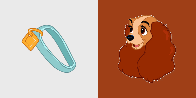 Custom Cursor Lady and Tramp