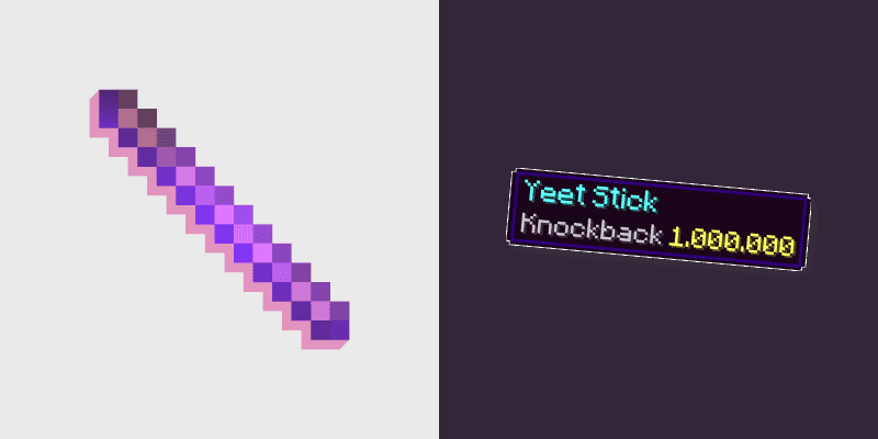 Cute Cursor Minecraft Yeet Stick
