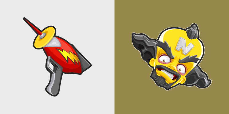 Custom Cursor - Crash Bandicoot's Dr. Neo Cortex Ray Gun