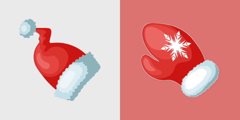 Santa Hat & Gloves