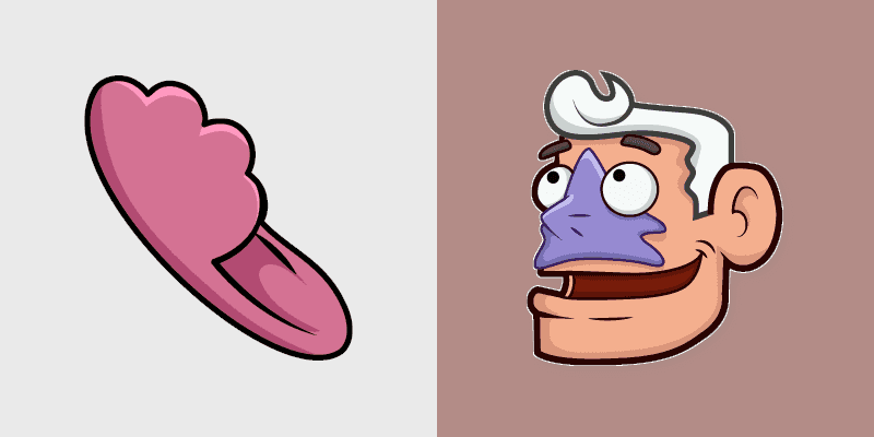 Custom Cute Pink SpongeBob Mouse Cursor