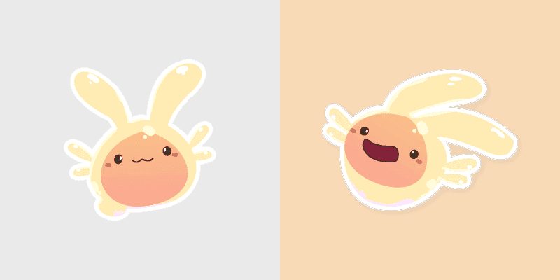 Cute Cursor Pack - Cotton Slime
