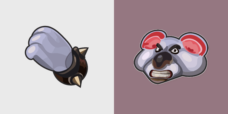 Cute Cursor Pack - Koala Kong