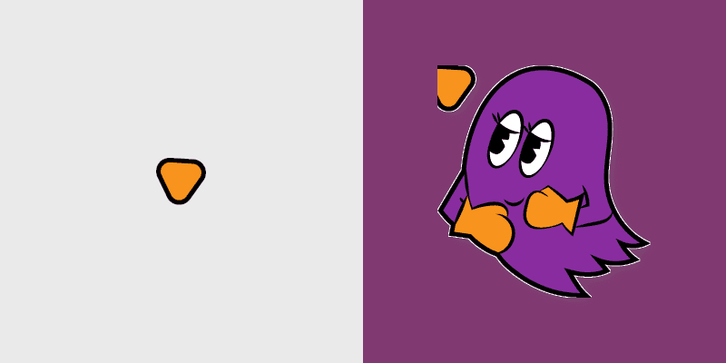 Pac-Man Sue and Clyde