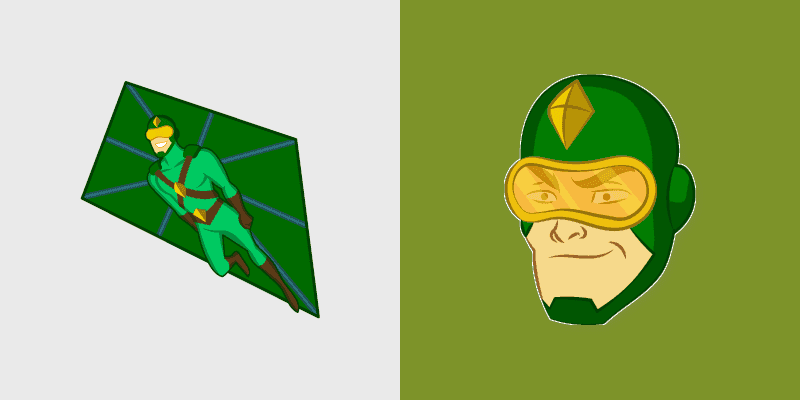 Custom Cursor - Kite Man Harley Quinn
