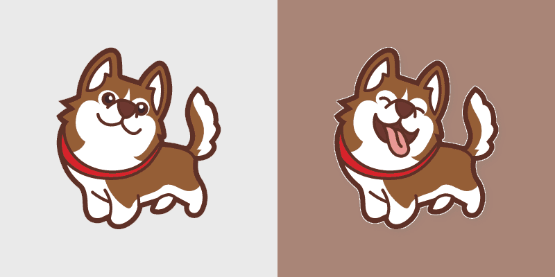 Brown Husky Delight