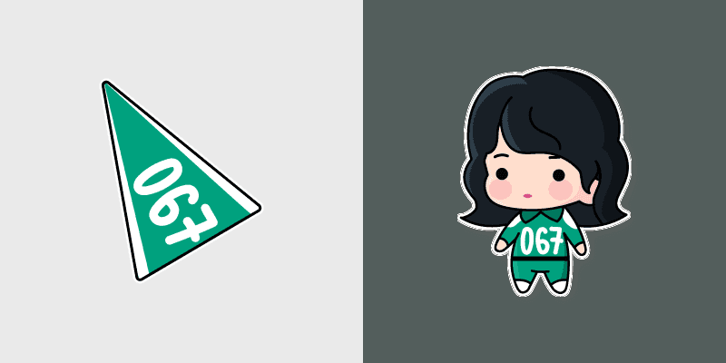 Kang Sae-byeok's Cute Cursor Pack