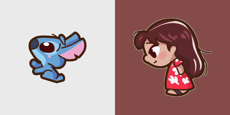 Cute Cursor Pack - Lilo and Stitch Collection