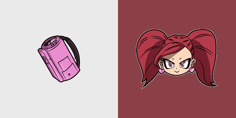 Custom Cursor Pack - Manami Aiba from My Hero Academia