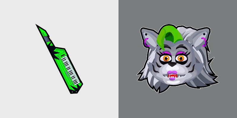 FNaF Roxanne Wolf Cute Cursor Pack