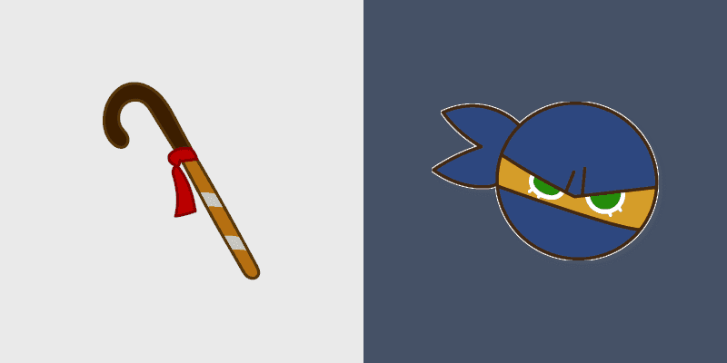 Ninja Cookie Cursor Pack