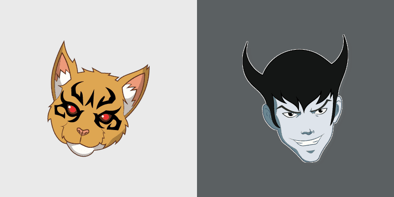 Chaotic Custom Cursor Pack - Klarion and Teekl