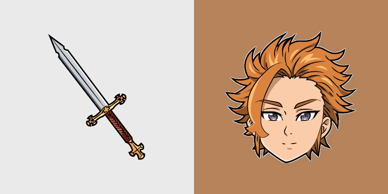 Custom Cursor Arthur Pendragon Pack