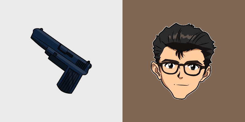 Neon Genesis Evangelion Makoto Hyuga Cute Mouse Cursor Pack