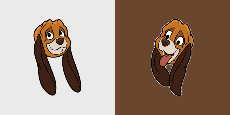The Fox and the Hound Custom Cursor Pack