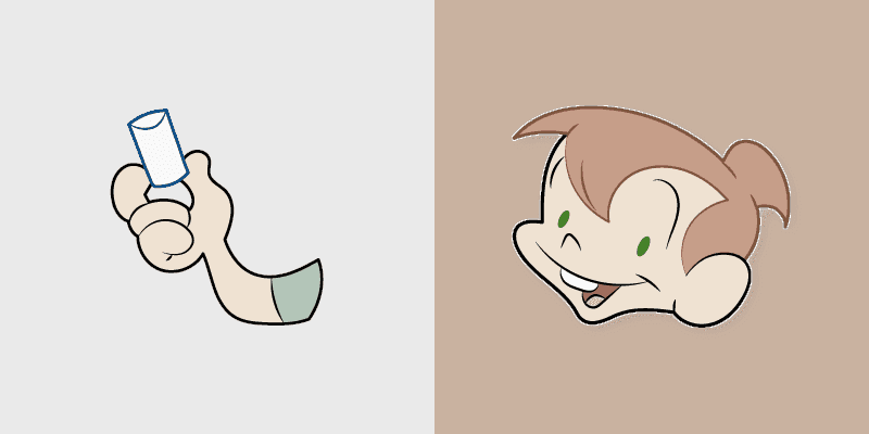 ChalkZone Rudy Tabootie Custom Cursor Pack