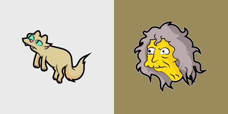 The Simpsons Eleanor Abernathy Cute Cursor Pack