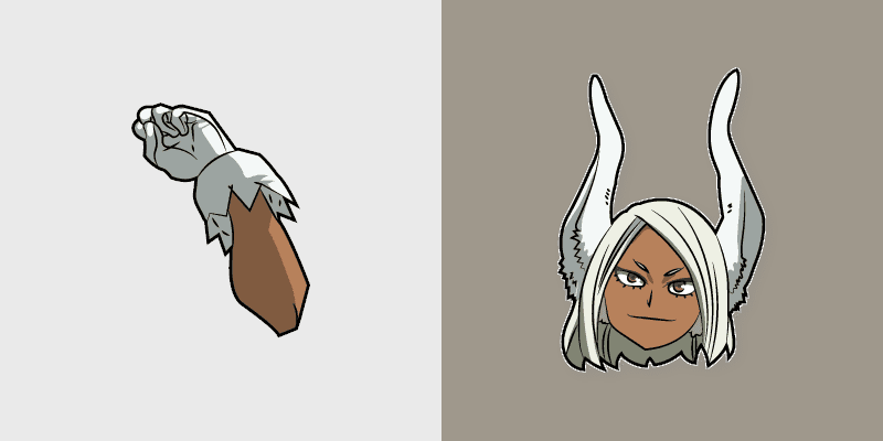 My Hero Academia Cute Rumi Usagiyama Custom Mouse Cursor