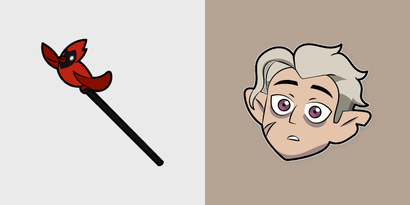 Hunter Cursor Pack - The Owl House Fan Art