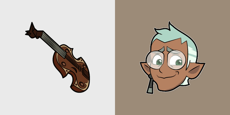 The Owl House Whispers Cursor Pack