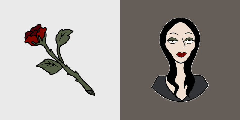 Custom Cursor Addams Family