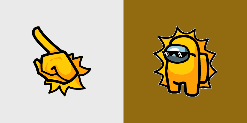Sun Thug Life Crewmate
