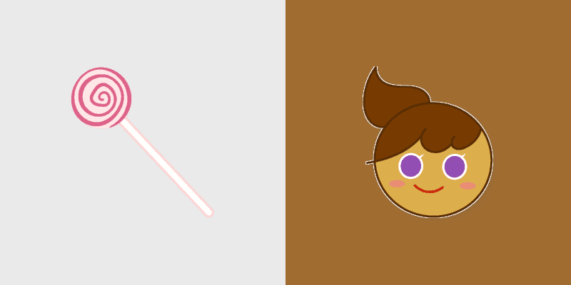 GingerBright Candy Jelly Mouse Cursor Pack