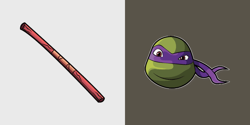 Cute Cursor Pack - Teenage Mutant Ninja Turtles Donatello