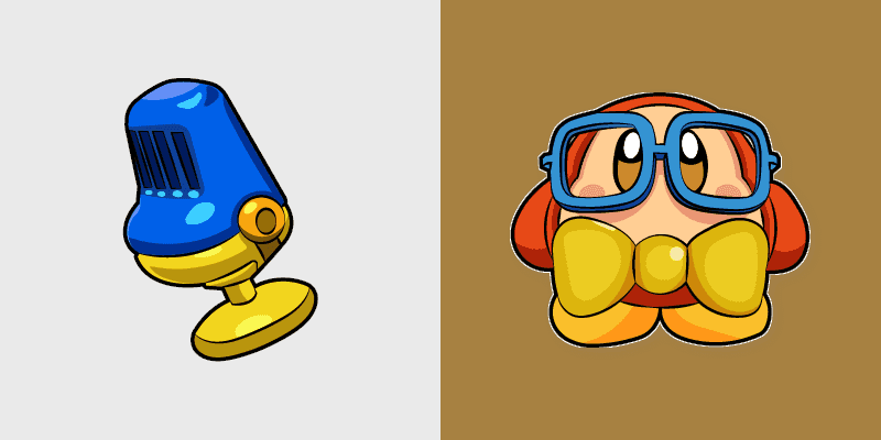 Kirby Commentator Cute Cursor Pack