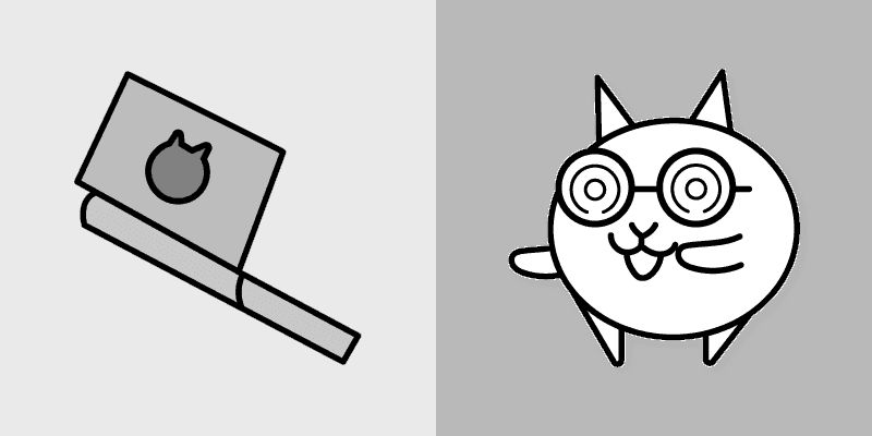 Custom Cursor Pack - Battle Cats Nerd Cat
