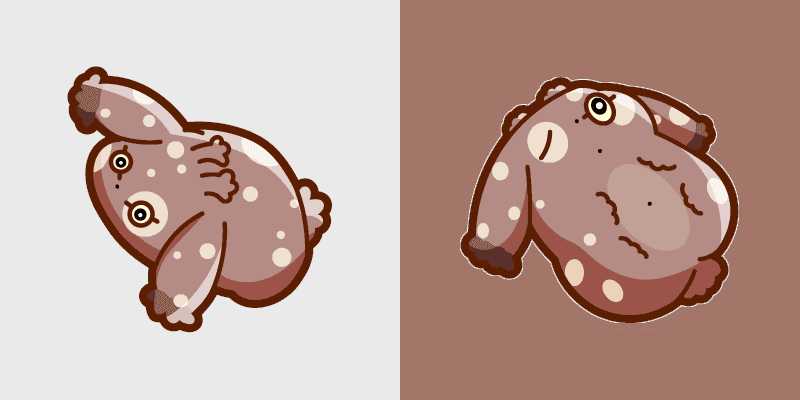 Cute Cursor Pack with Aplysia Depilans