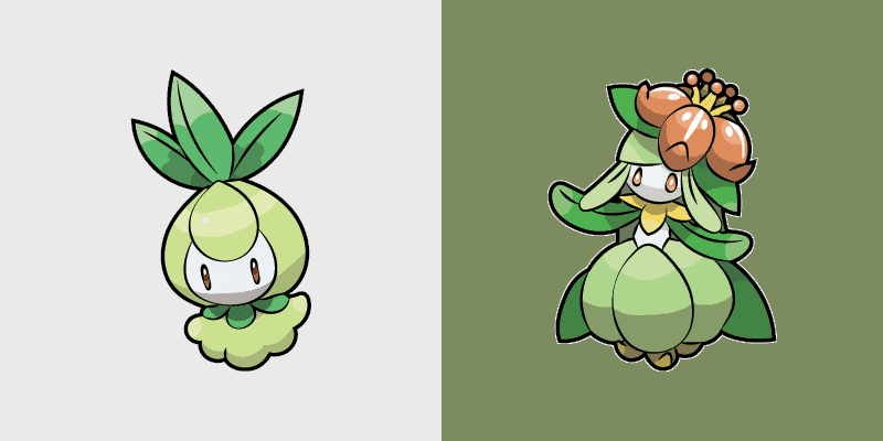 Petilil and Lilligant