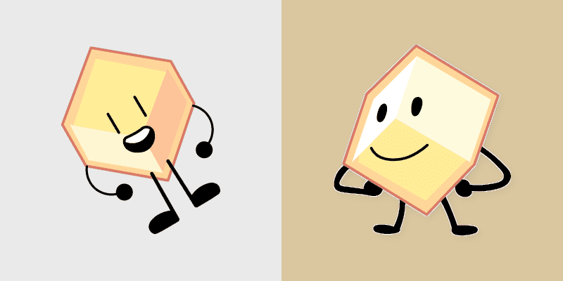 Cute Cursor Pack - Battle for Dream Island Loser