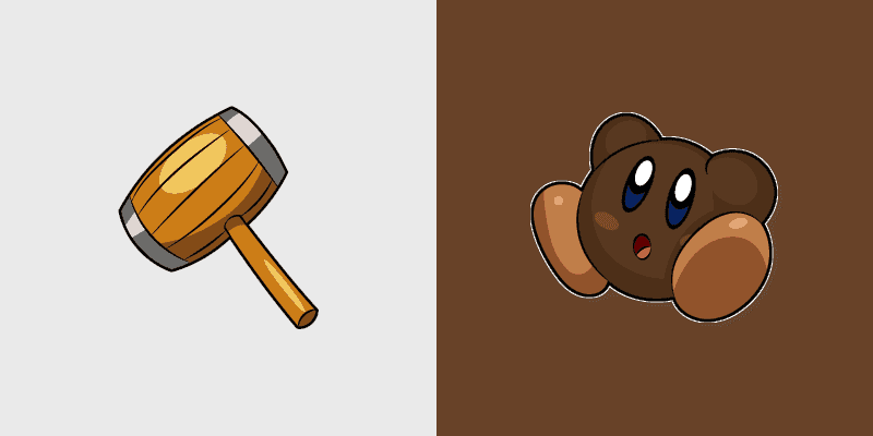 Kirby Brown Kirby Cursor Pack