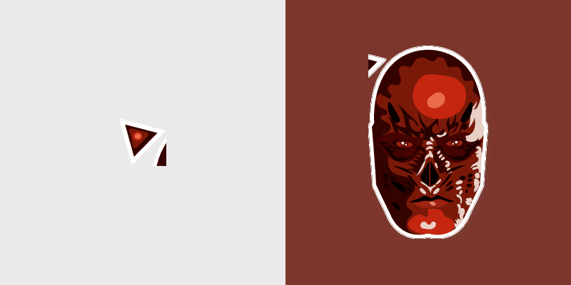 Custom Cursor Pack - Stranger Things Vecna