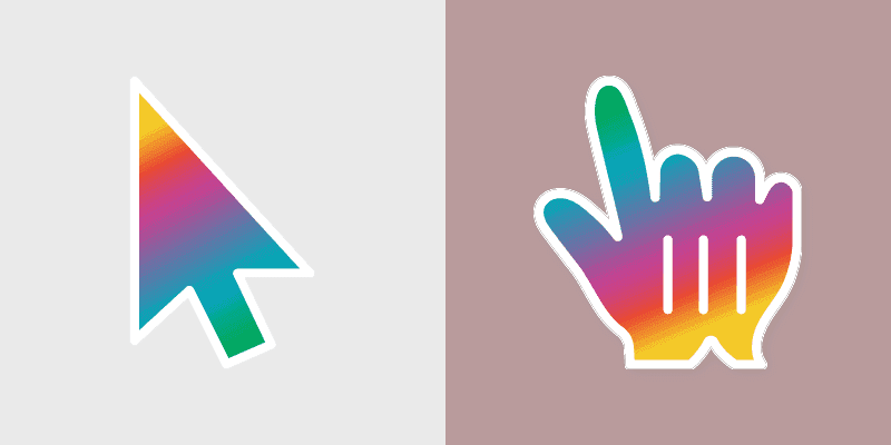 Custom Cursor Gradient Pack