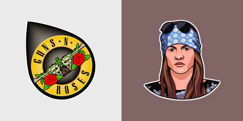Axl Rose Cursor Pack
