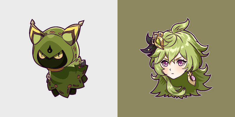 Genshin Impact Cute Collei Custom Cursor