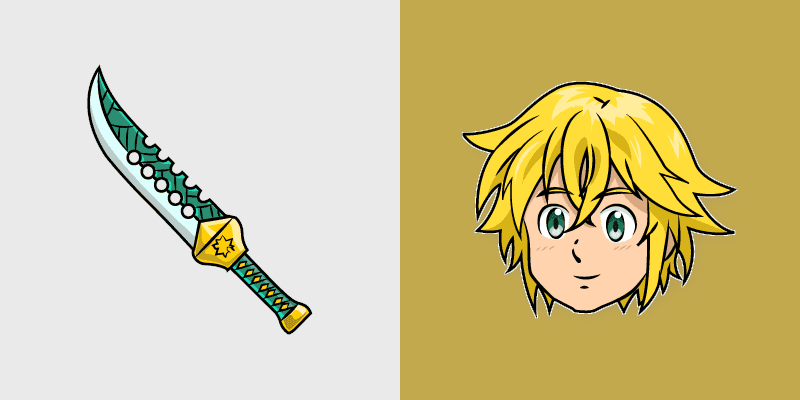 The Seven Deadly Sins Custom Cursor Collection