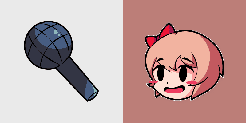 Sayori's Cute Mouse Cursor Pack