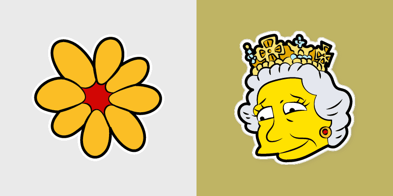 Elizabeth II Cute Cursor Pack