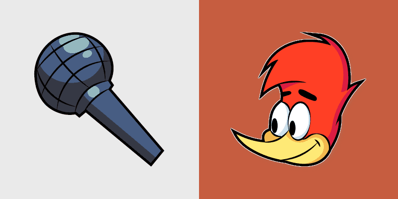 Cute Cursor Pack - Woody Woodpecker