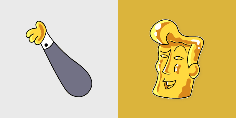 Custom Cursor Pack - OK K.O.! Let's Be Heroes Billiam Milliam