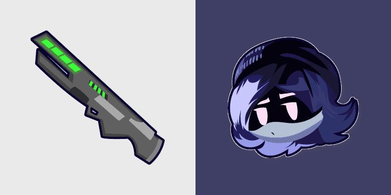 Custom Cursor: Murder Drones Uzi Doorman