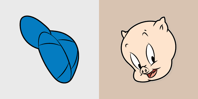 Custom Cursor Pack - Porky Pig Looney Tunes