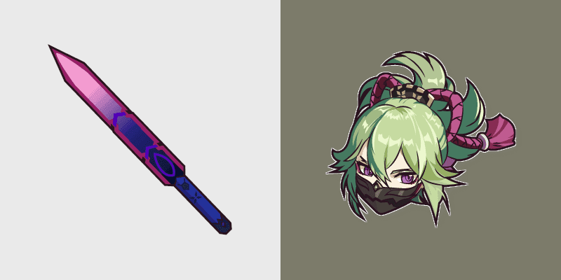 Genshin Impact Cute Cursor Pack