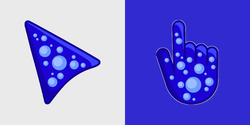 Cute Cursor Ocean Wonders