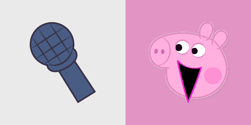 Custom Cursor Pack - Peppa Pig Funkin' Friday